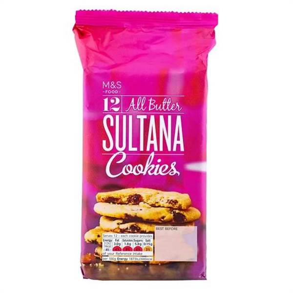 M&S Sultana cookies